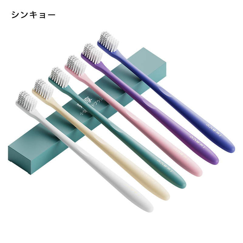 小さめヘッド歯ブラシ やわらかめ 極細毛 コンパクト設計 大人用 6本セット